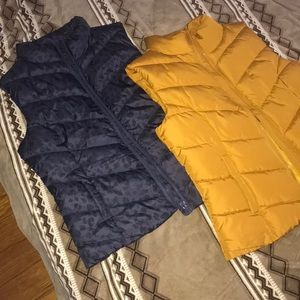2 NEW Puffer Vests